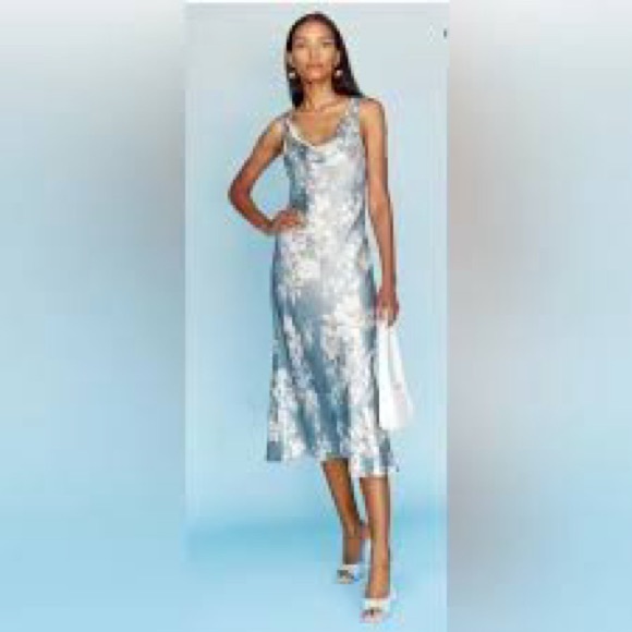 Reformation Bryn Silk Dress - Picture 1 of 4